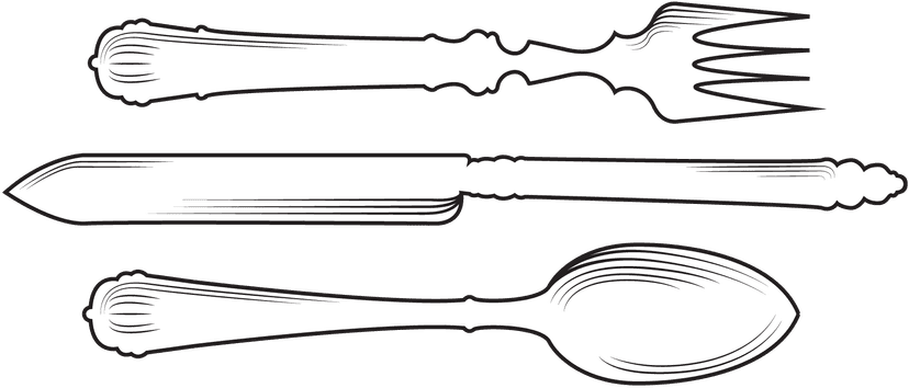 Fork Knife and Spoon